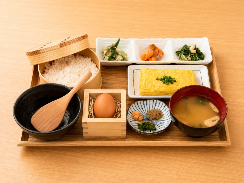 卵かけご飯とだし巻き欲張りセット